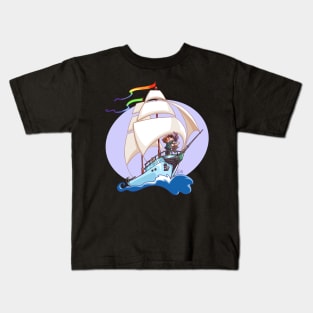 The Destiel Ship has sailed Kids T-Shirt